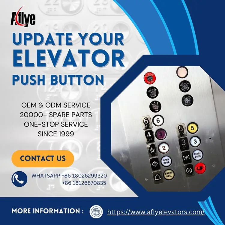 Faded Elevator Button Characters