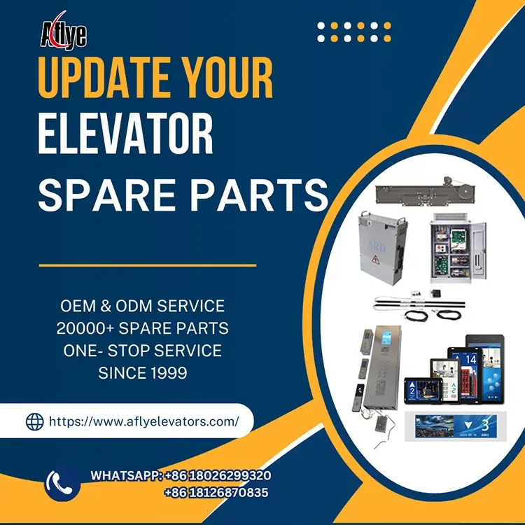 List of Common Elevator Wear-and-Tear Spare Parts