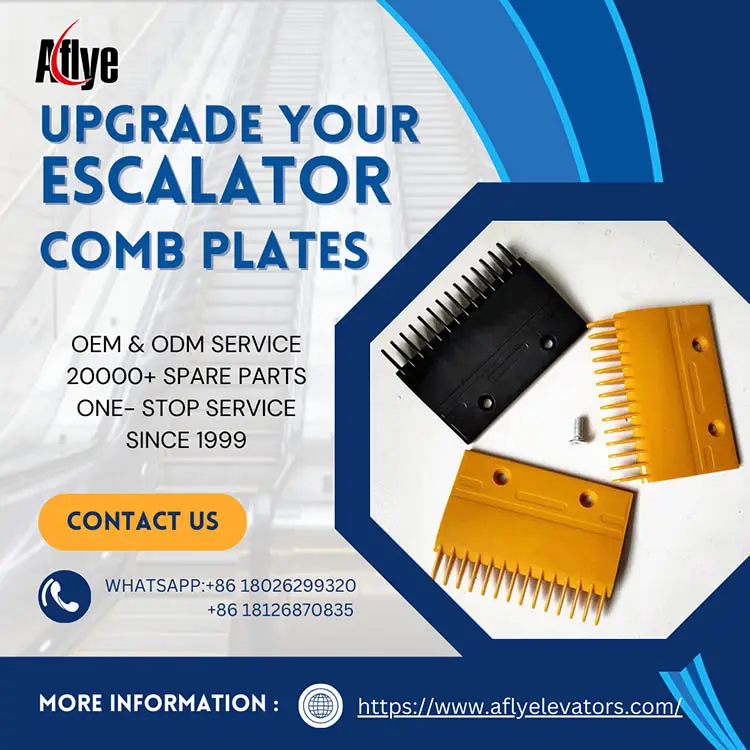 Damaged Escalator Comb Plates: Safety Risks & Replacement Standards