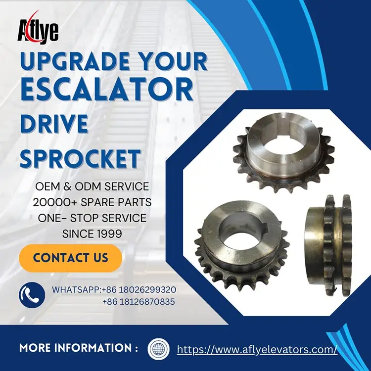 Why Worn Escalator Drive Sprockets Cause Chain Skipping