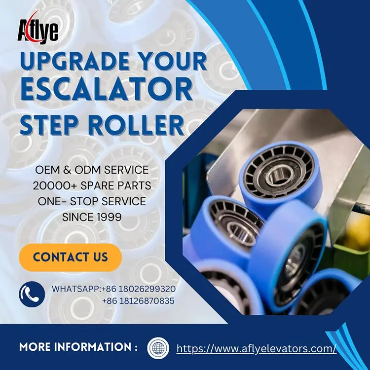 How Hardened Step Roller Rubber Affects Escalator Operation