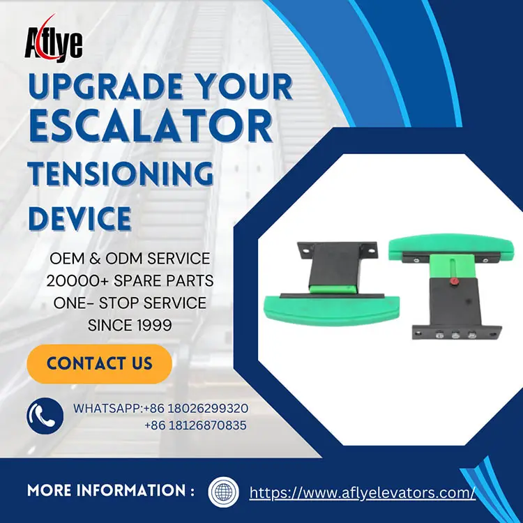 Problems Caused by Escalator Tensioning Device Failure