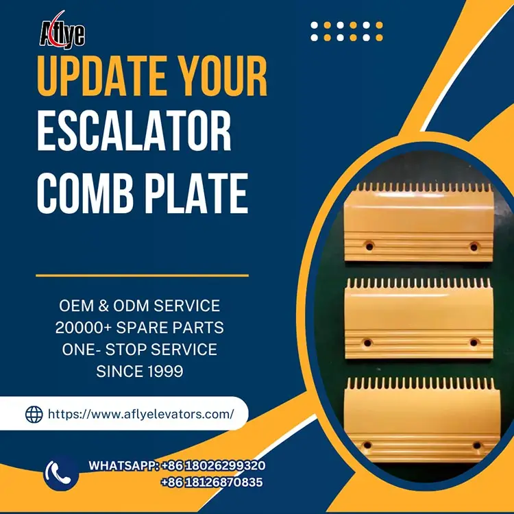 Escalator Comb Plate Wear: Safety Impact & Replacement Standards