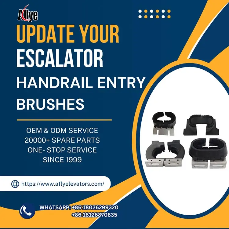 Worn Escalator Handrail Entry Brushes: Impact & Replacement Tips
