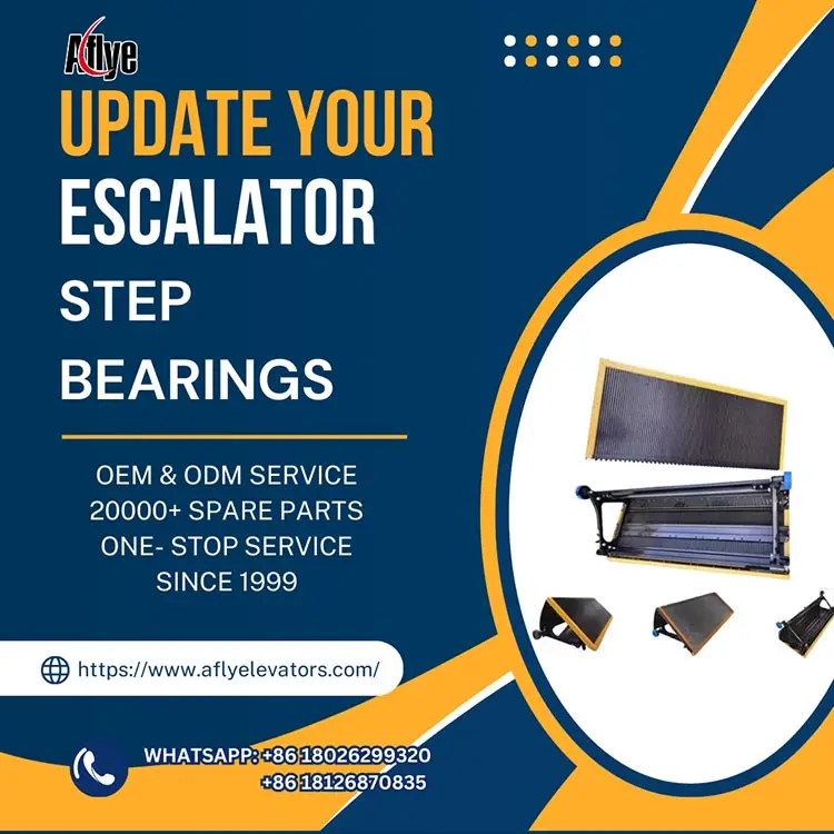 Warning Signs of Escalator Step Bearing Failure