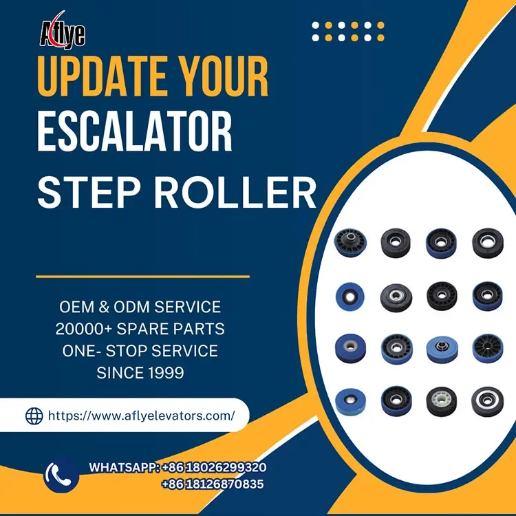 Escalator Step Roller Wear: Assessment & Parts Recommendations