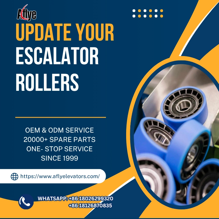 How Different Escalator Roller Materials Affect Service Life