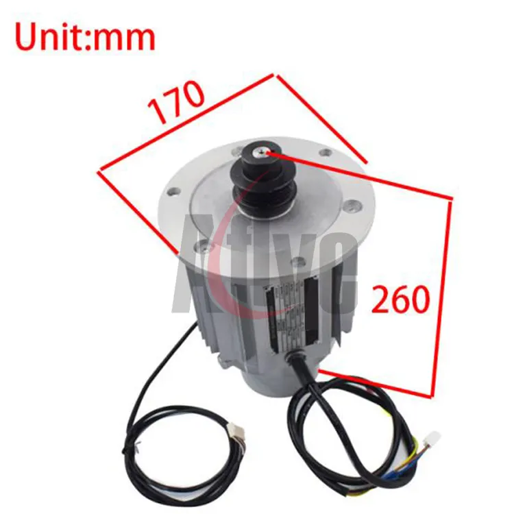 Elevator 3-Phase Induction Motor KMJ200-6