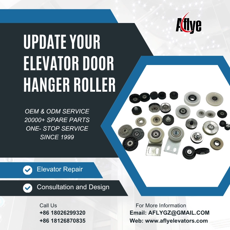 Problems Caused by Damaged Elevator Door Hanger Roller Bearings