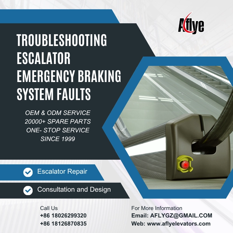 Troubleshooting Escalator Emergency Braking System Faults