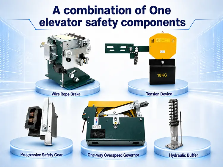 Elevator Safety Components Combination-1-1781059643885 Elevator Safety Components Combination-1
