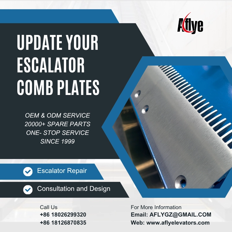 How Damaged Escalator Comb Plates Affect Passenger Safety