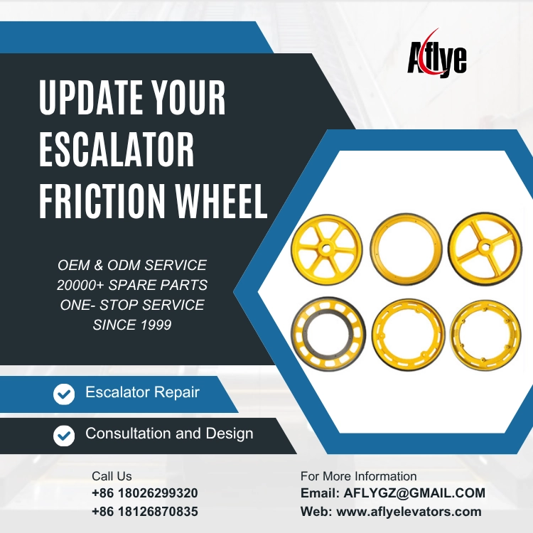 How to Tell If an Escalator Friction Wheel Needs Replacement
