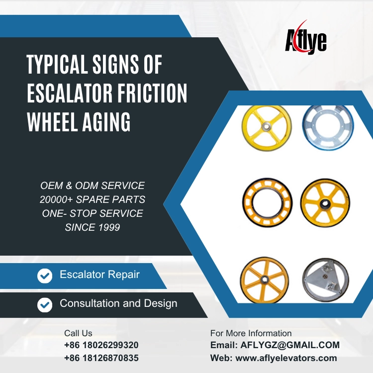 Typical Signs of Escalator Friction Wheel Aging