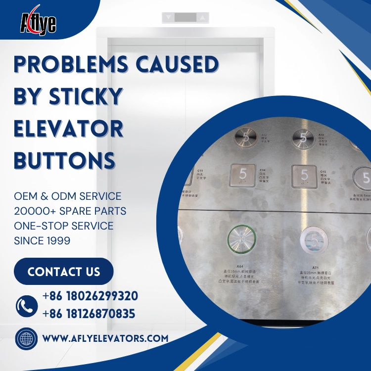 Problems Caused by Sticky Elevator Buttons
