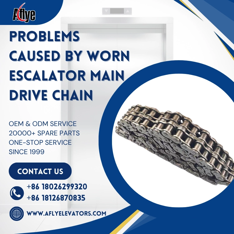 Problems Caused by Worn Escalator Main Drive Chain