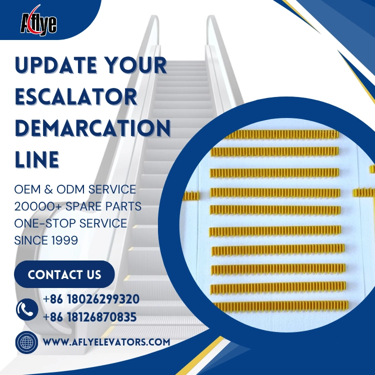 Problems Caused by Worn Escalator Step Edge Strips