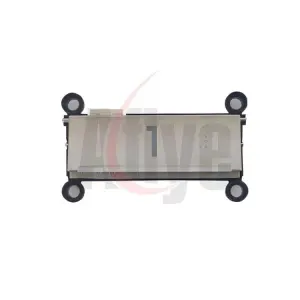 Modern Rectangular Dual Color Elevator Push Button