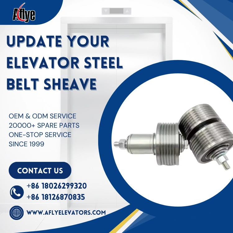Elevator Steel Belt Pulley Wear & Belt Life Issues