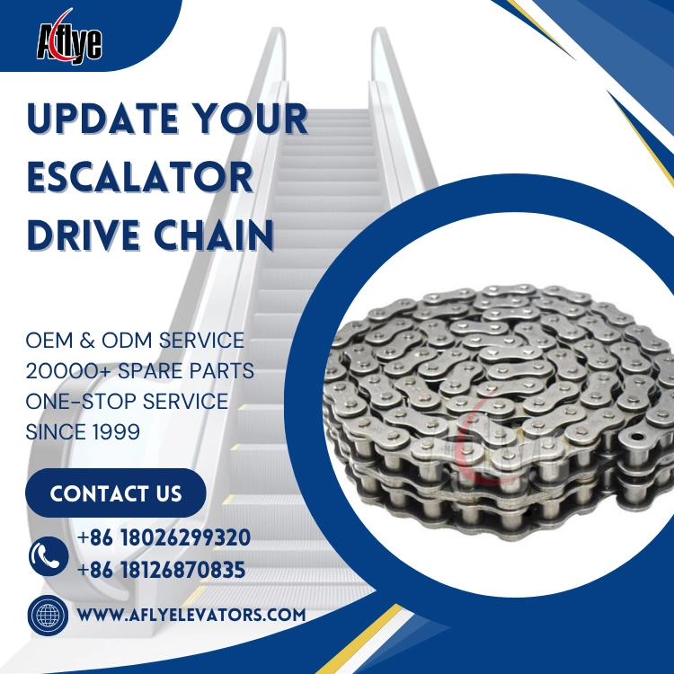 How Does Escalator Drive Chain Wear Affect Operation?