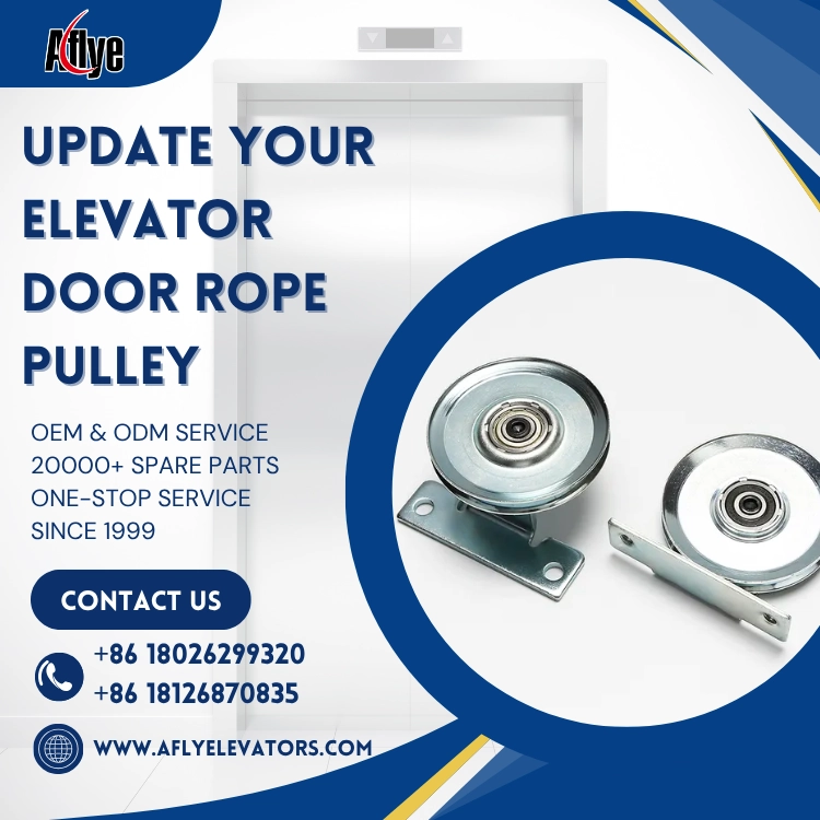 Why Elevator Door Rope Pulley Wears Out?