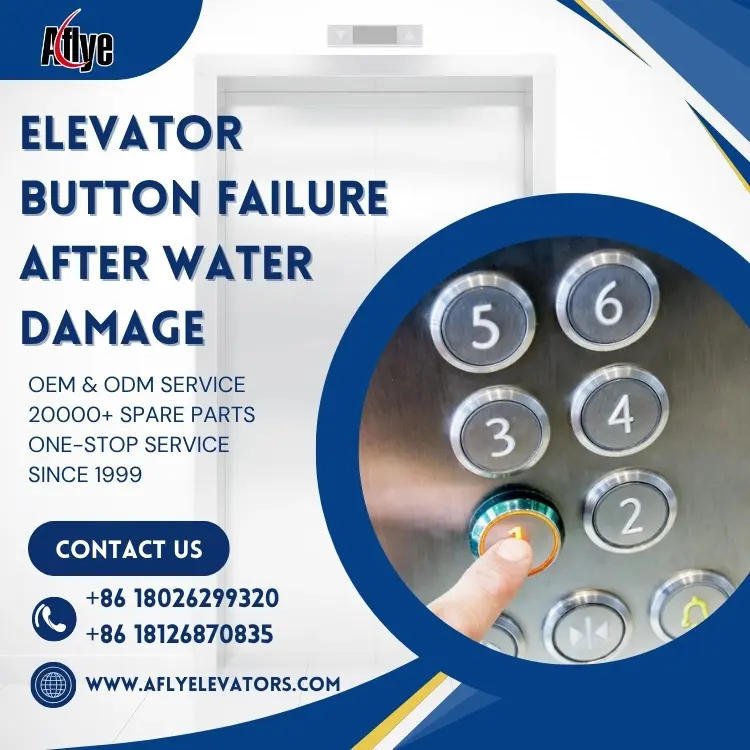 Elevator Button Failure After Water Damage