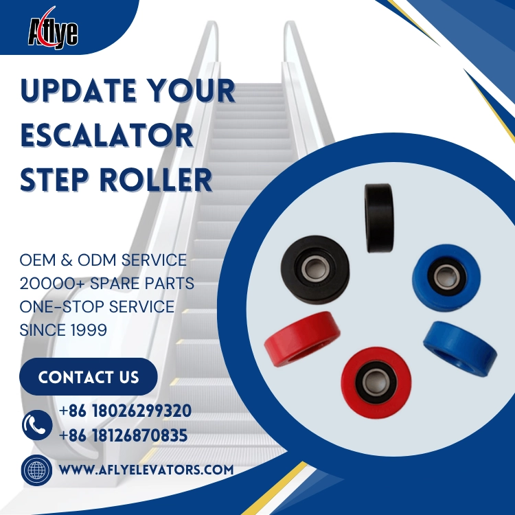 Escalator Step Roller Wear Problems